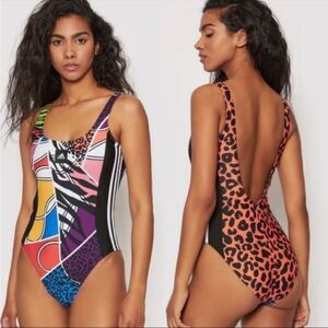 Adidas | Rich Mnisi Printed One Piece Swimsuit Size 2